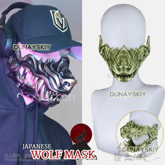Japanese Prajna Ninja 3D Cosplay Mask