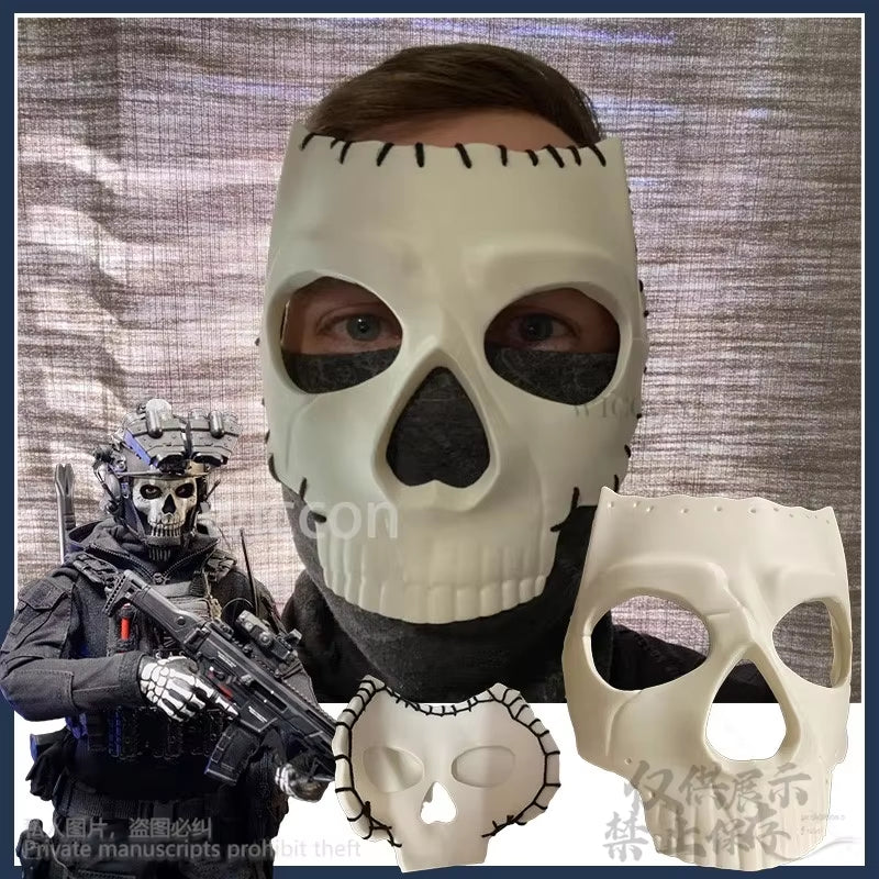 Dutyy Costume Furry 3D Polylactic Acid Skull Ghost Mask