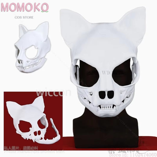 Animal Cosplay Cat 3D Skull Mask Props