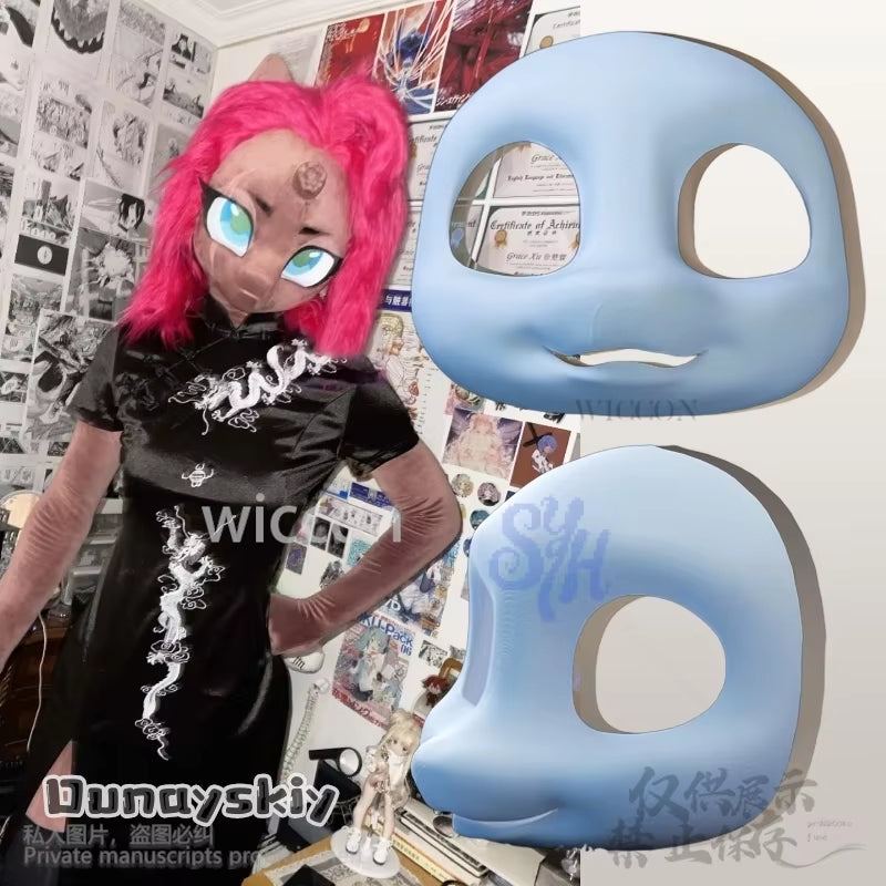 Cosplay Horse Furry 3D Base Head