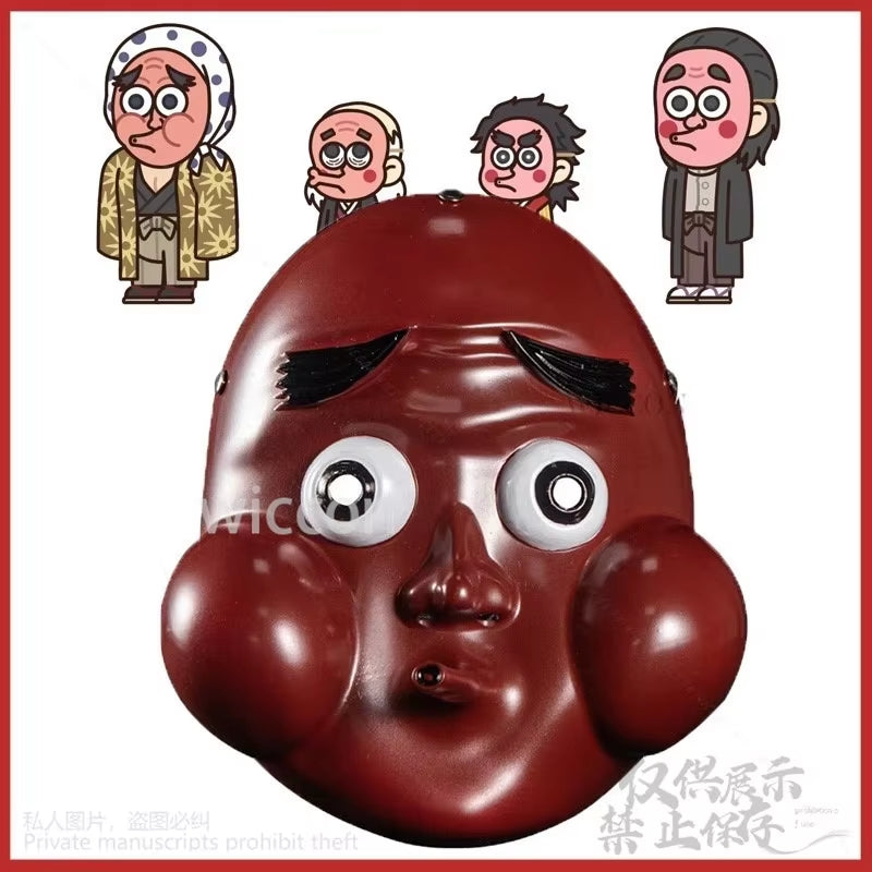 Salyer Sabito Haganezuka Sakonji Urokodaki Tanjiro Kamado 3D Cartoon Mask