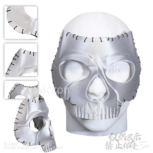 Duty Skeleton Ghost 3D Silver Mask Customized