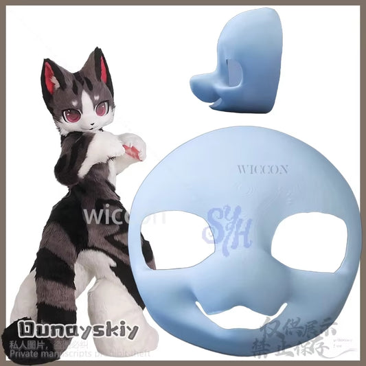 Furry Cat Kigurumi Base Mask