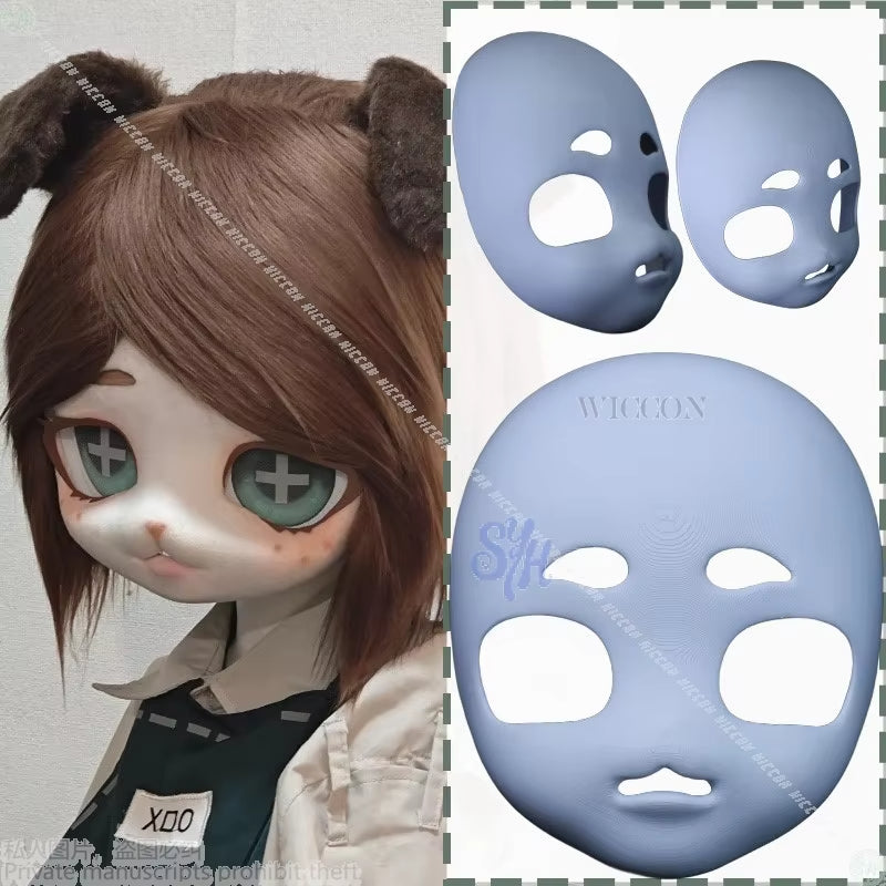Kawaii Fursuit Animal DIY 3D Mask