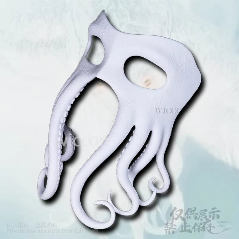 Cthulhu Tentacle Cosplay Furry 3D Mask