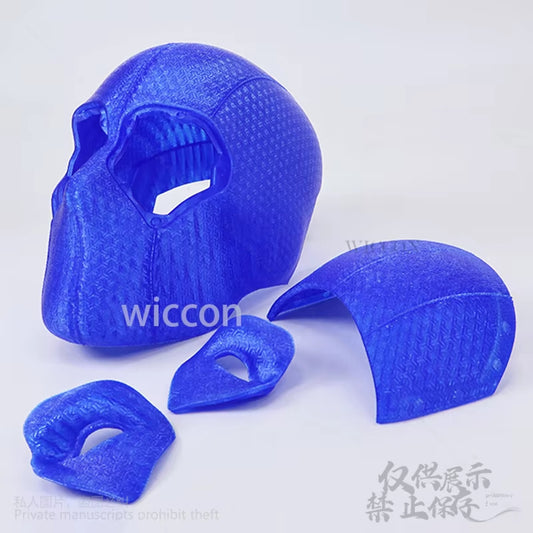 Albert Rothstein Costume Blue 3D Mask