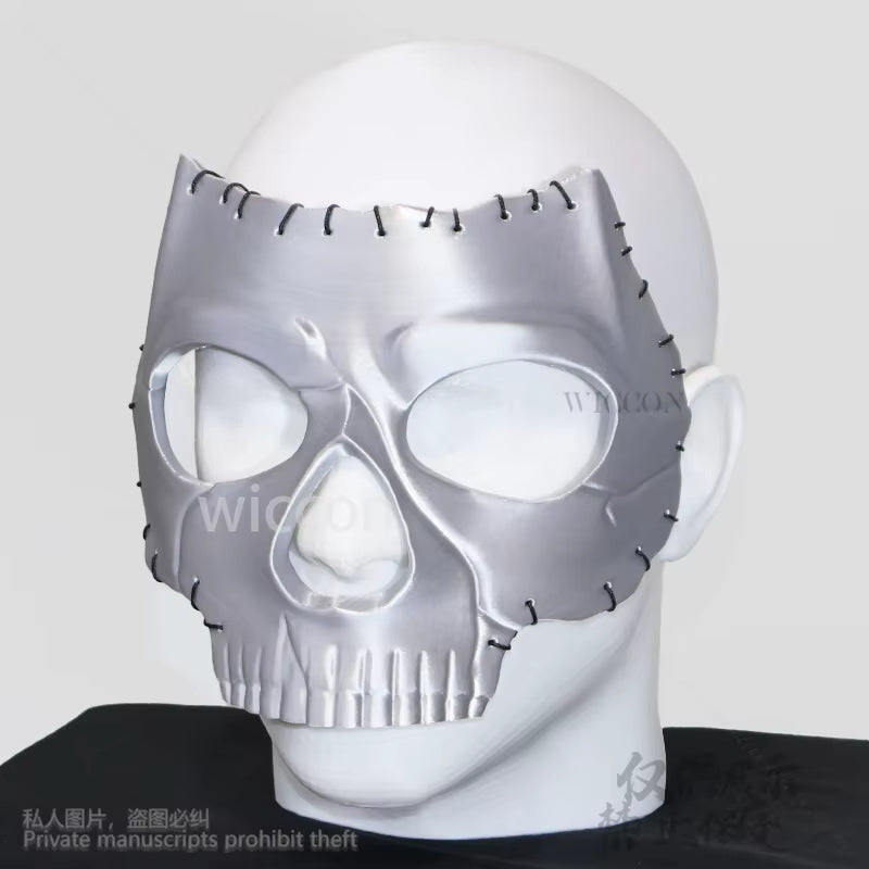 Duty Skeleton Ghost 3D Silver Mask Customized