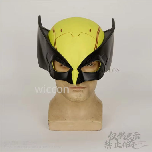 Yellow Wolf Deadhero Wolve 3D Cosplay Mask