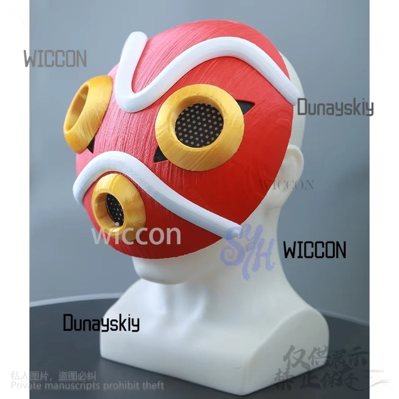Princess Cosplay Red 3D Mask