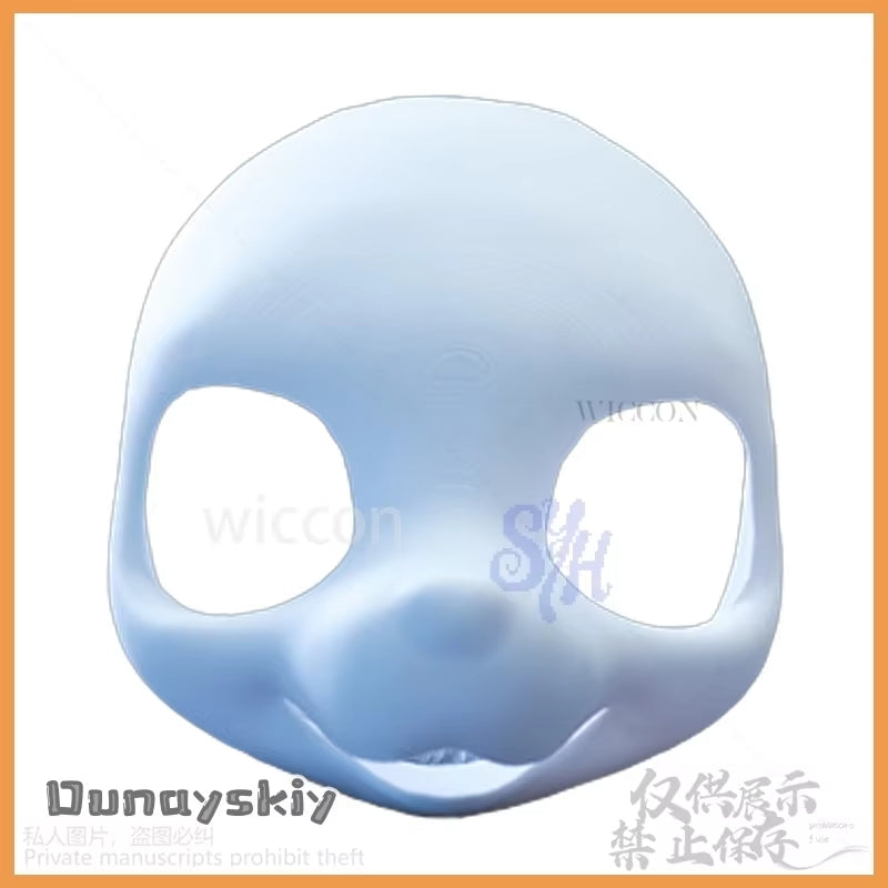 Dog Cosplay Kawaii 3D Head Base Skull