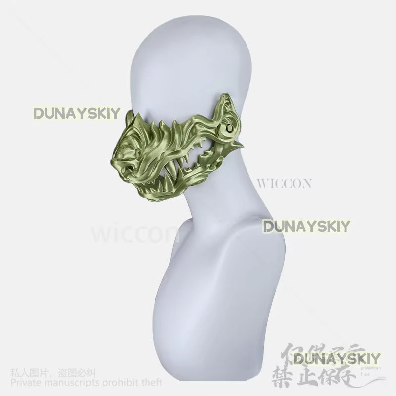 Japanese Prajna Ninja 3D Cosplay Mask