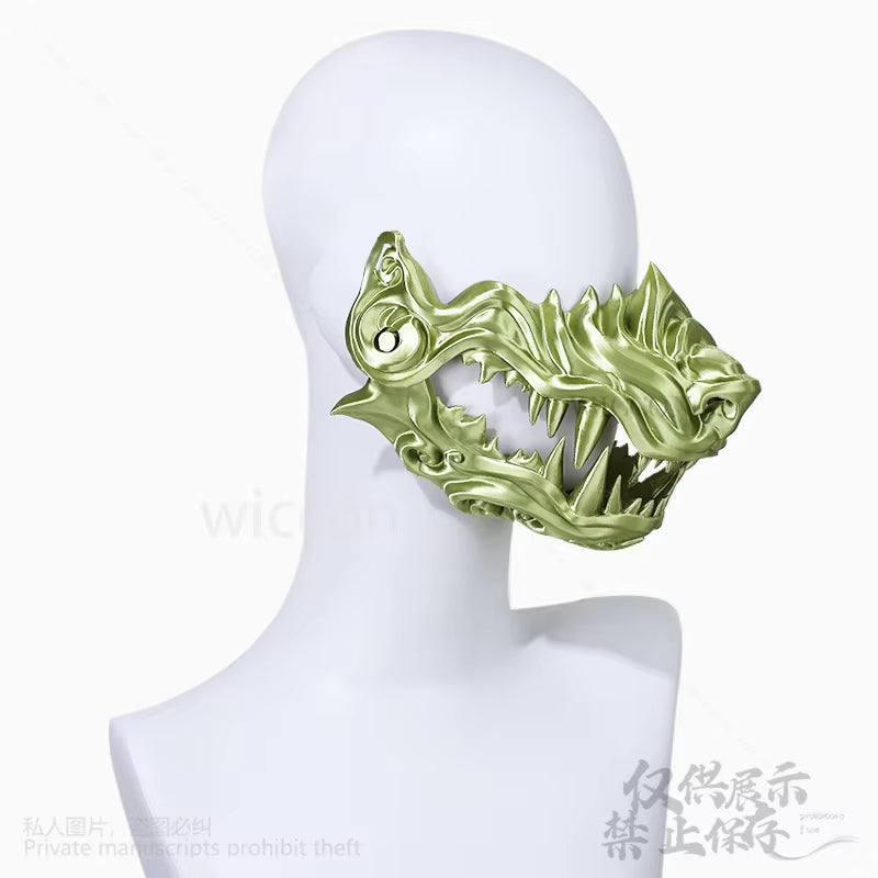 Japanese Prajna Ninja 3D Cosplay Mask Facewear