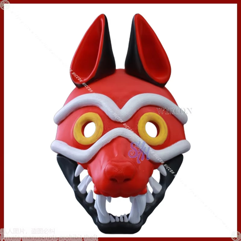 Furry Furrsuit Wolf 3D Movable Mask