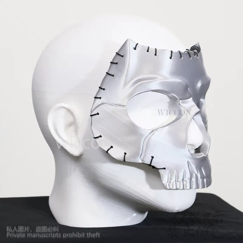 Duty Skeleton Ghost 3D Silver Mask Customized