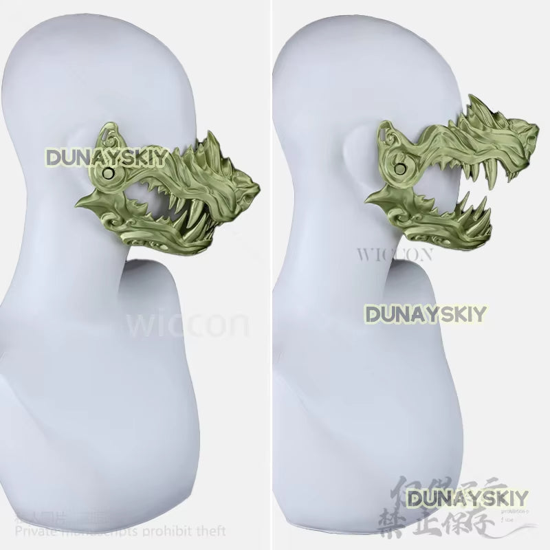 Japanese Prajna Ninja 3D Cosplay Mask