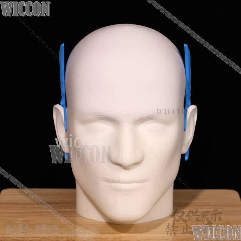 Blue Fashion Fairy  Ear Cosplay 3D Earrings Clip