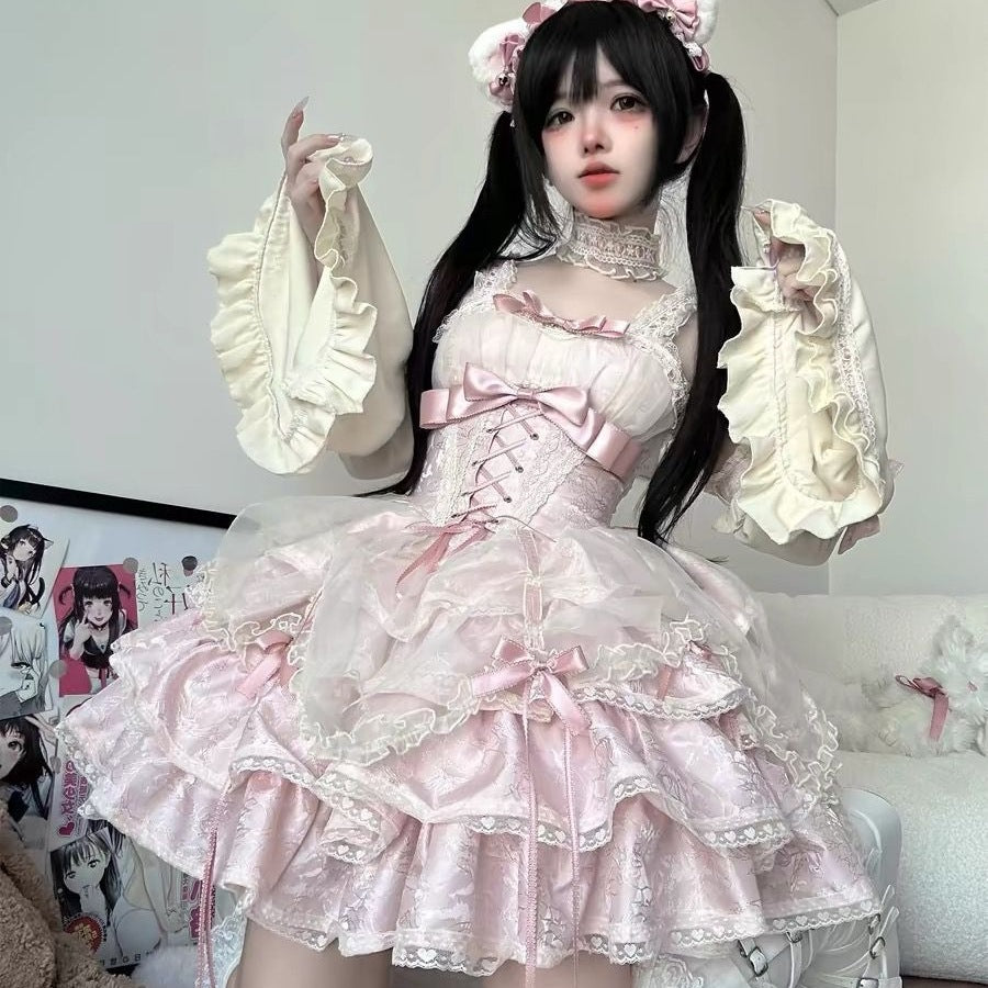 Sweet Lolita Cosplay Costumes Girls Dress