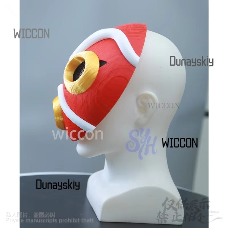 Princess Cosplay Red 3D Mask
