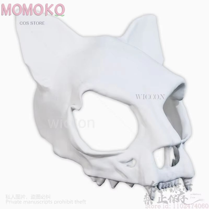 Animal Cosplay Cat 3D Skull Mask Props