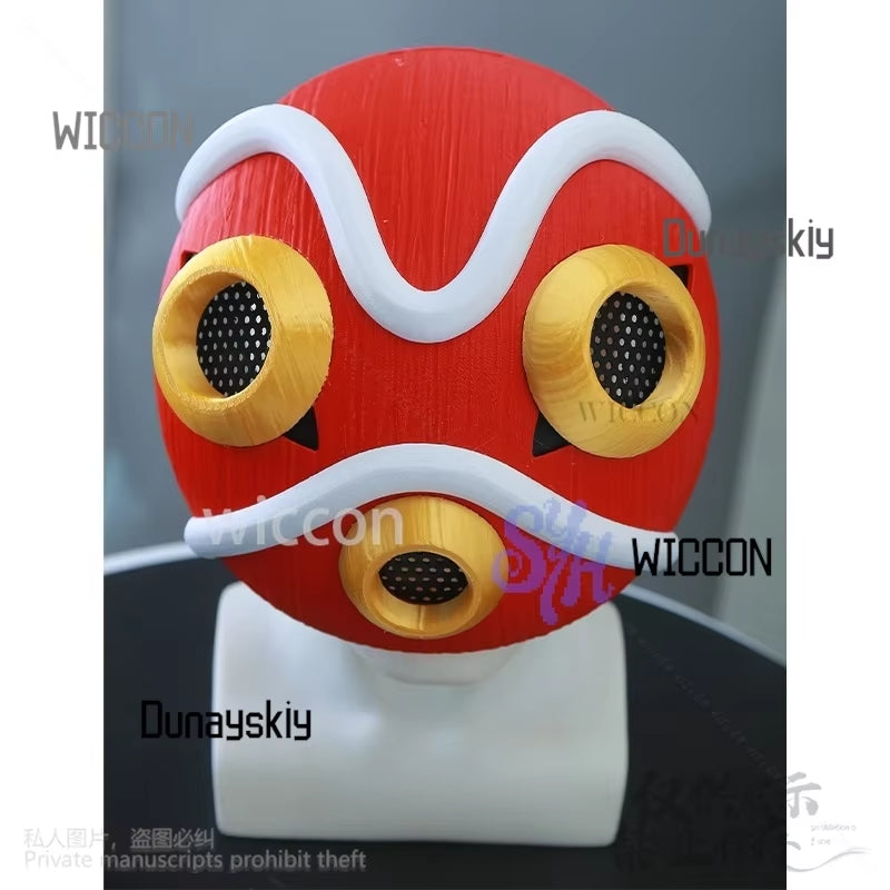 Princess Cosplay Red 3D Mask