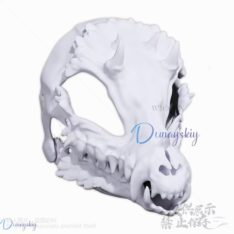 Animal Skull Furry Cosplay 3D Mask Props