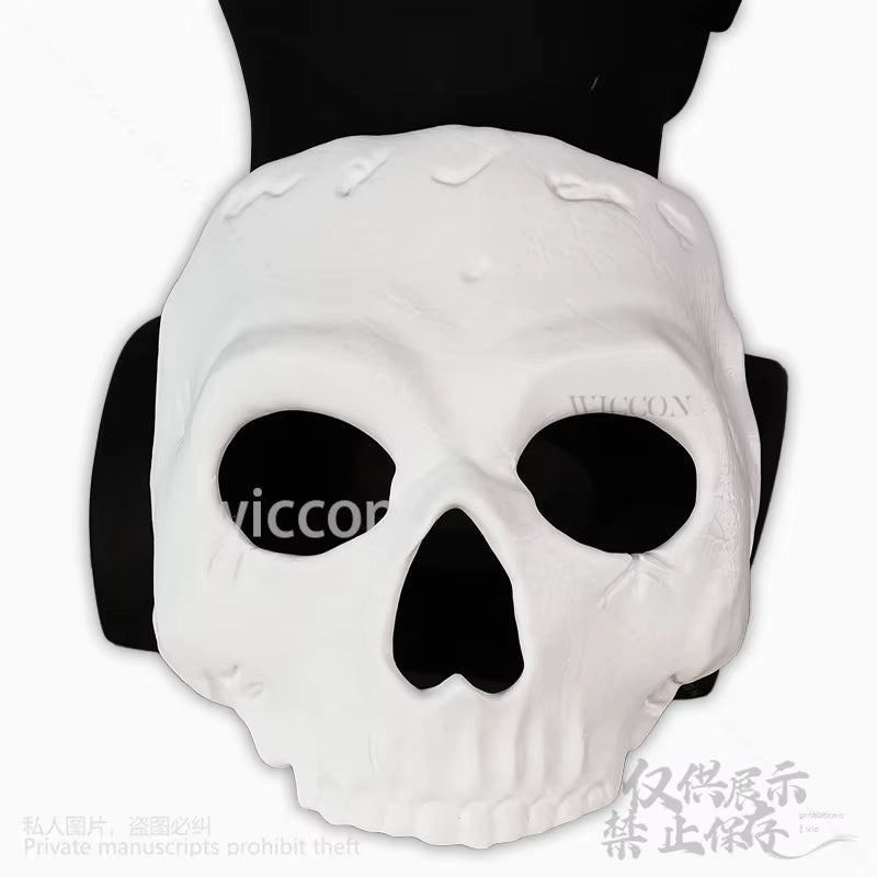 Ghost COOD Cosplay 3D Mask Prop Skull