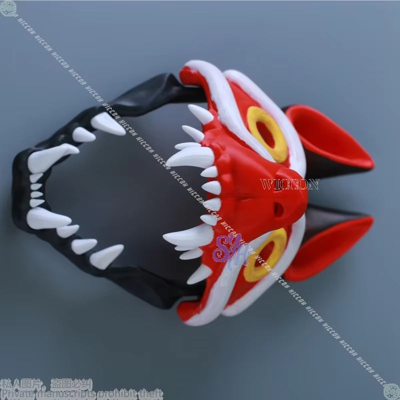 Furry Furrsuit Wolf 3D Movable Mask