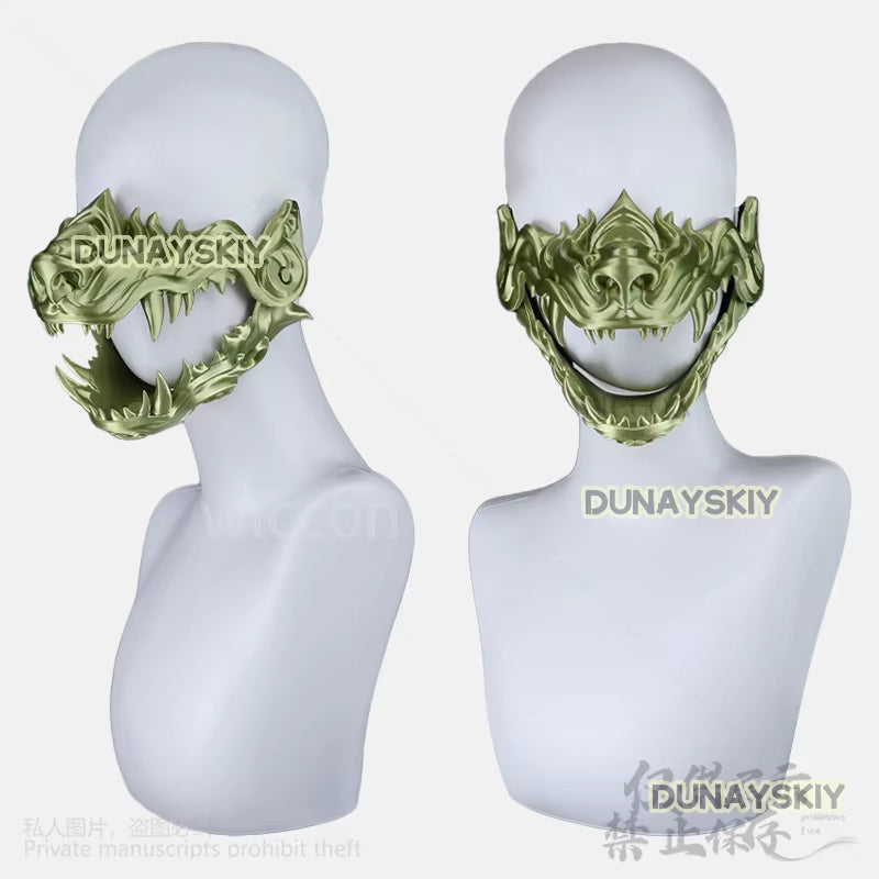 Japanese Prajna Ninja 3D Cosplay Mask