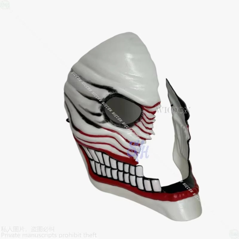 Dandadan Cosplay Aira Shiratori Two Horror Mask 3D