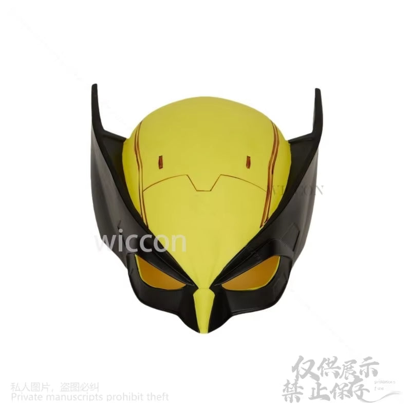 Yellow Wolf Deadhero Wolve 3D Cosplay Mask