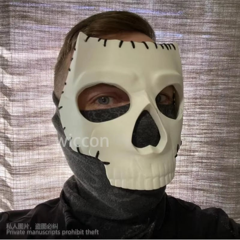 Dutyy Costume Furry 3D Polylactic Acid Skull Ghost Mask