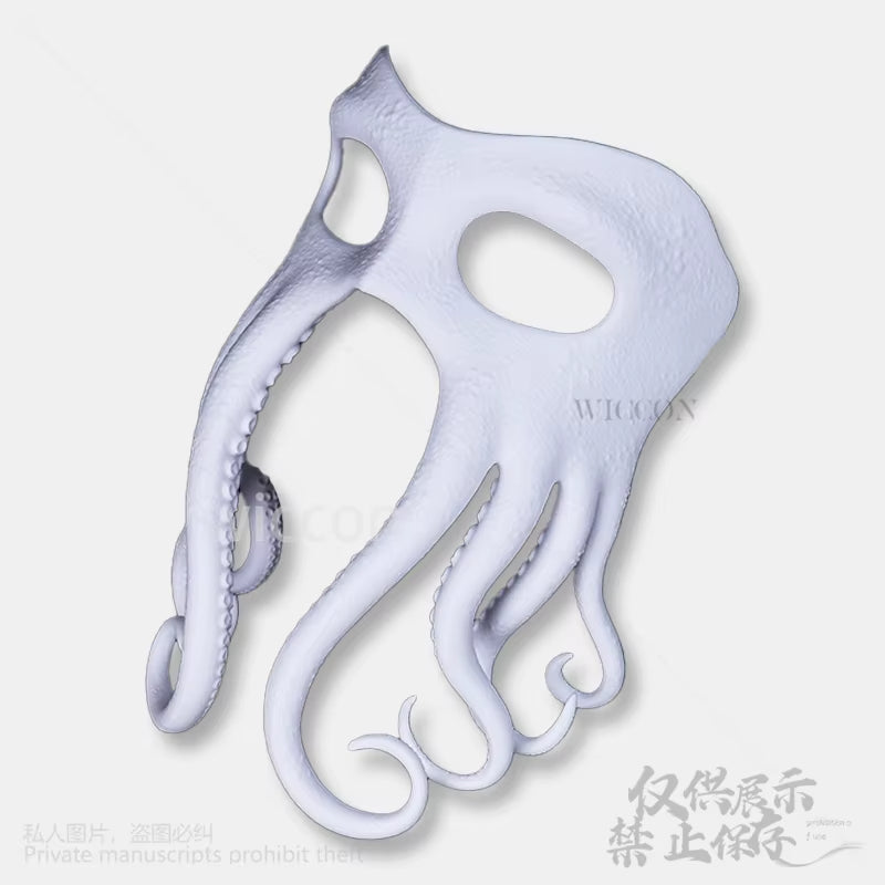 Cthulhu Tentacle Cosplay Furry 3D Mask