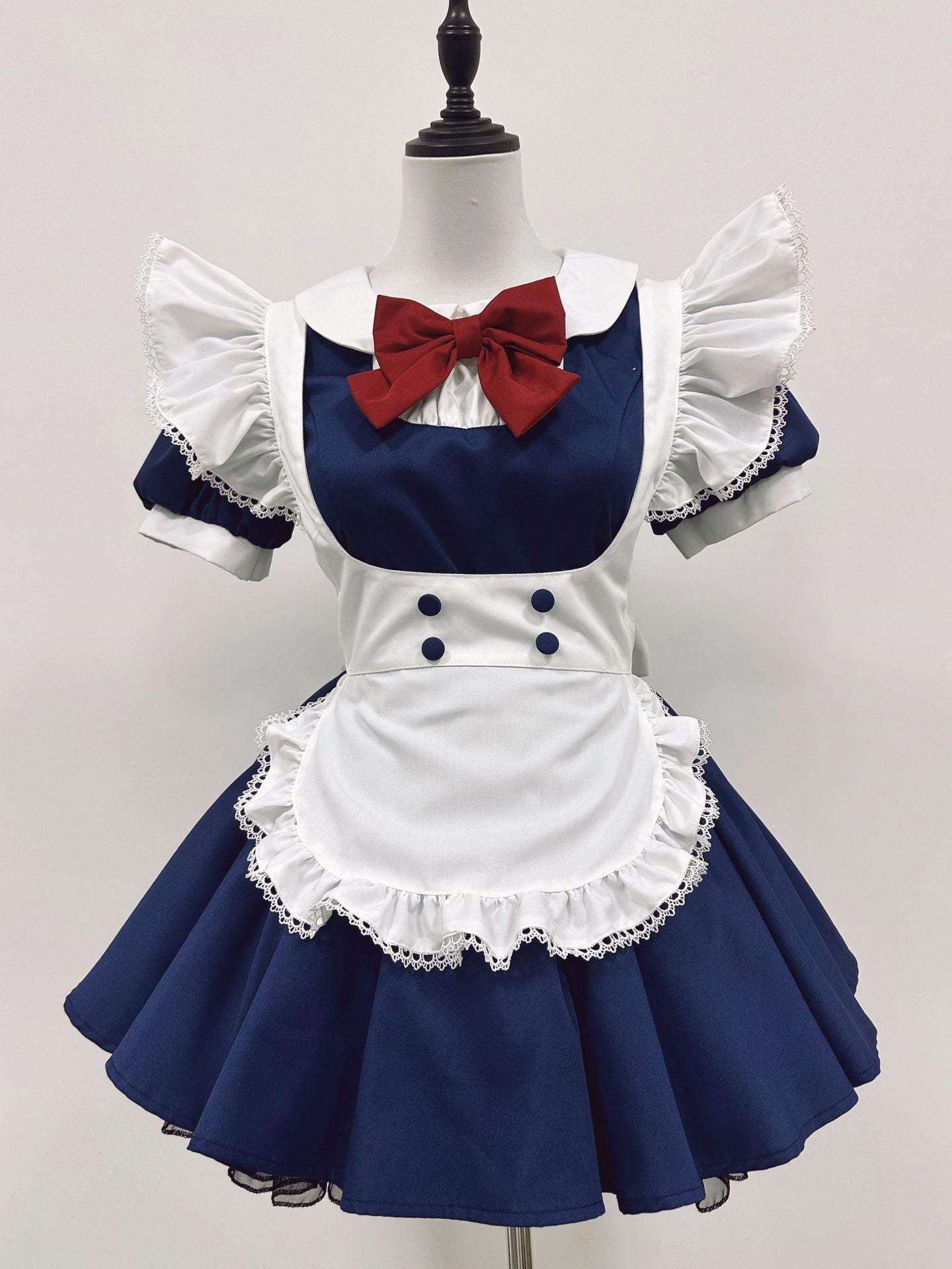 Blue Sapphire Lolita Maid Dress