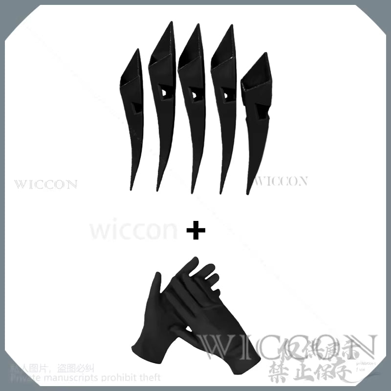 Cartoon Punk  4Color 3D Hook Claw Finger Cover