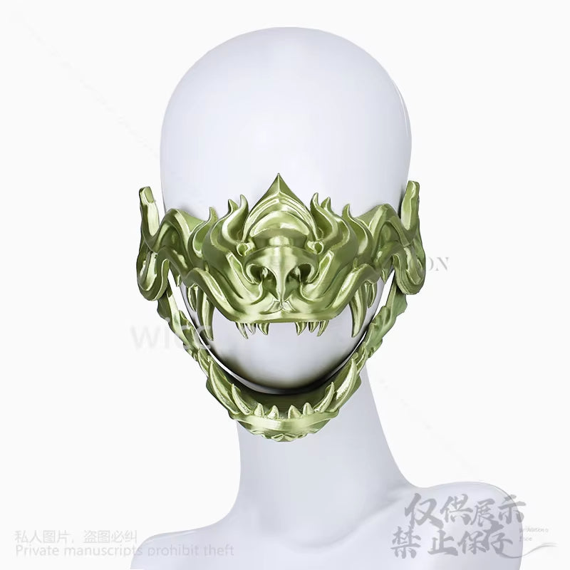 Japanese Prajna Ninja 3D Cosplay Mask Facewear