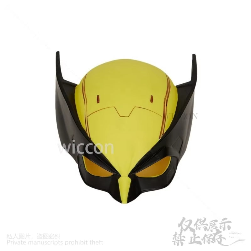 Yellow Wolf Deadhero Wolve 3D Cosplay Mask