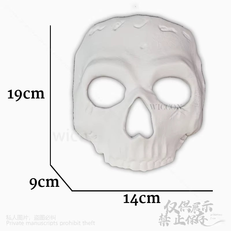 Ghost COOD Cosplay 3D Mask Prop Skull