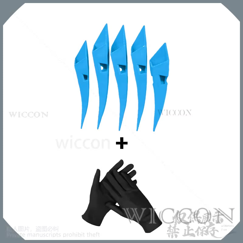 Cartoon Punk  4Color 3D Hook Claw Finger Cover