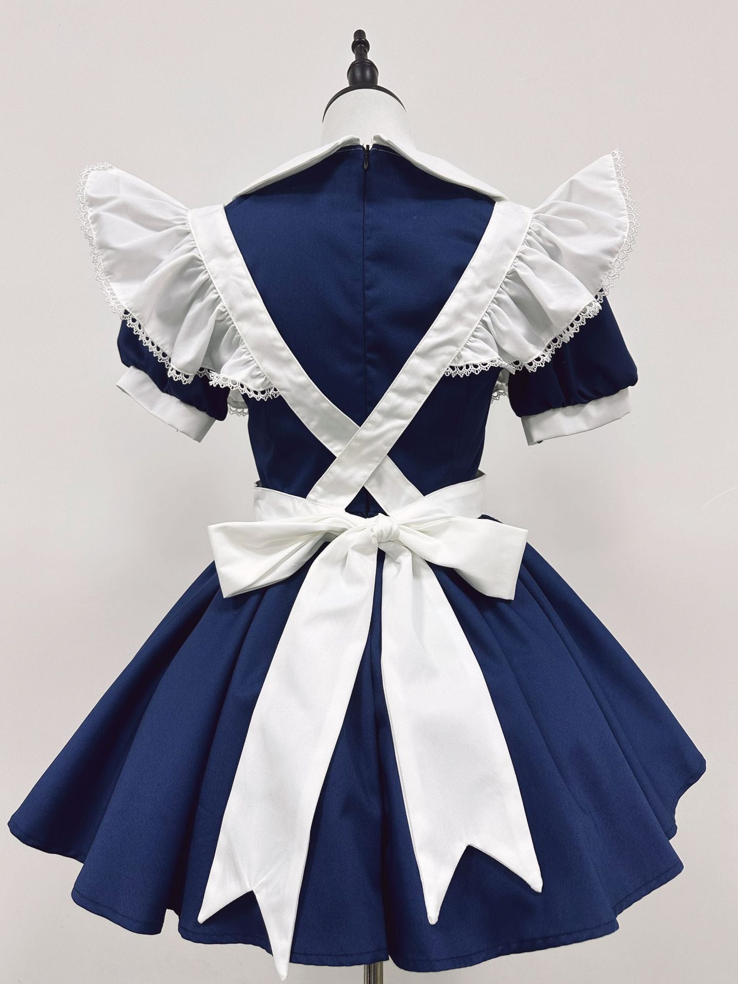 Blue Sapphire Lolita Maid Dress