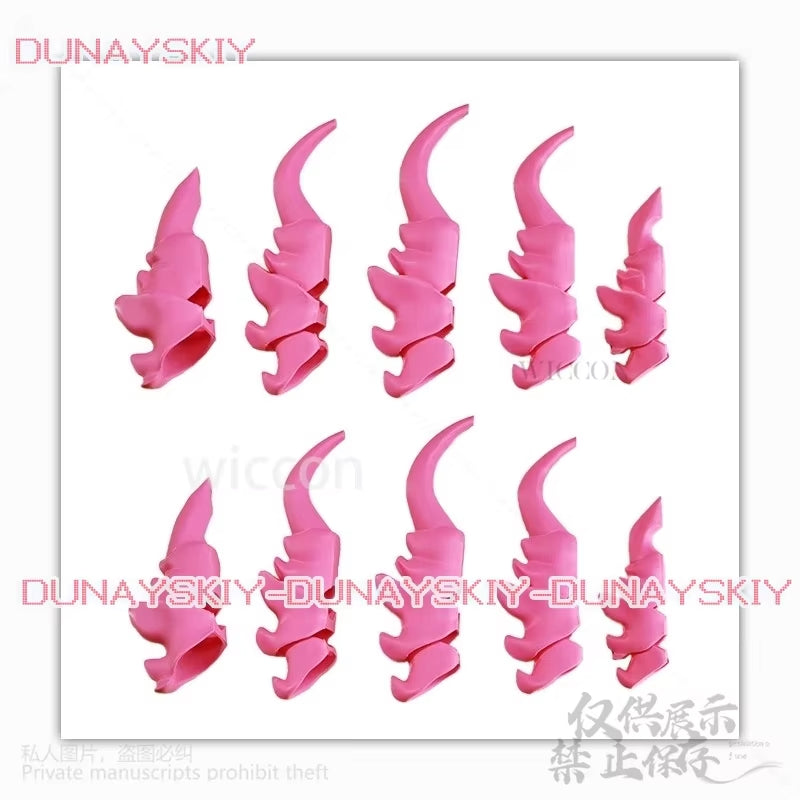 Animal Cosplay 4Color 3D Props Hook Claw