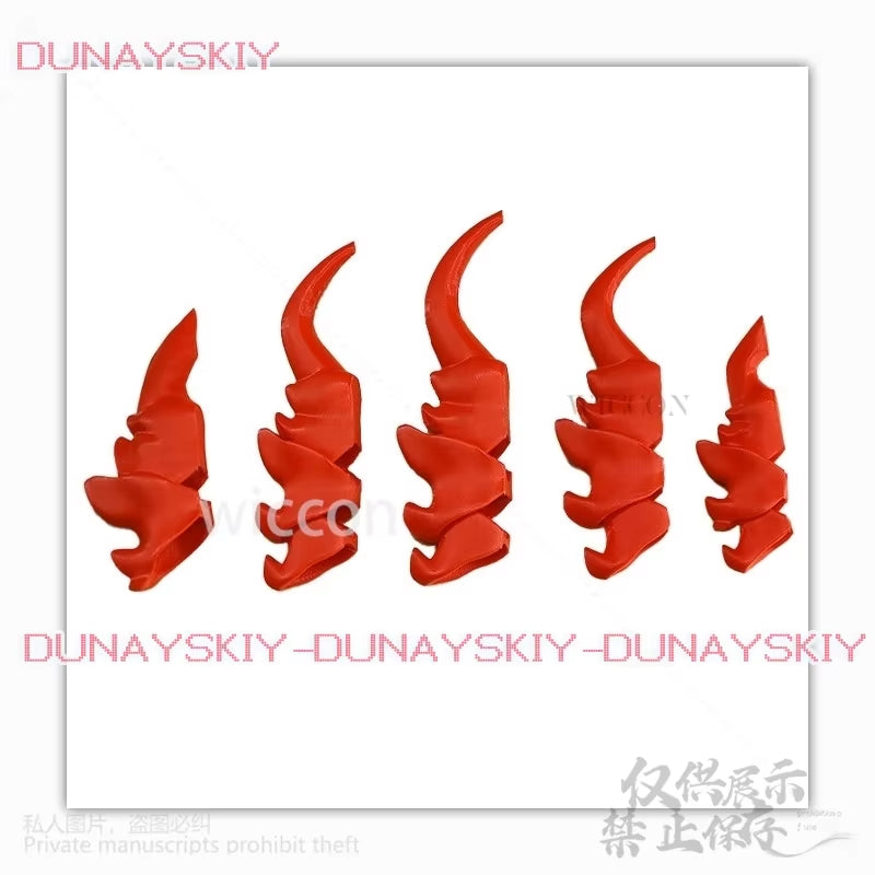 Animal Cosplay 4Color 3D Props Hook Claw