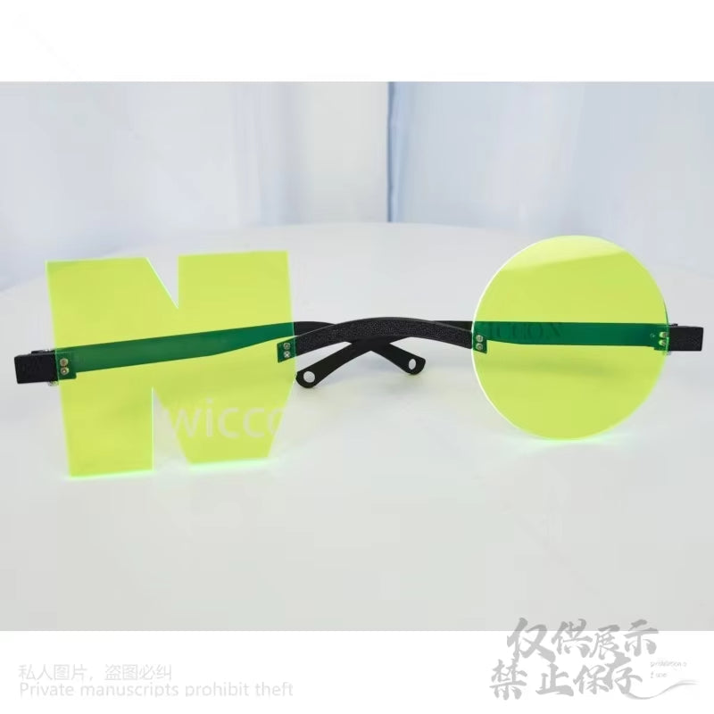 Animal Glasses Fursuit 3D Head Mask Base Prop