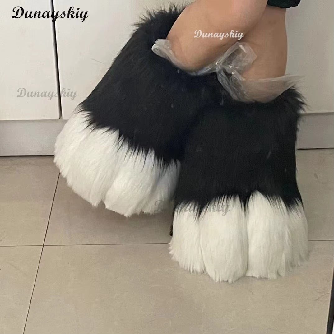 Cosplay Cat Boots Paw Shoes