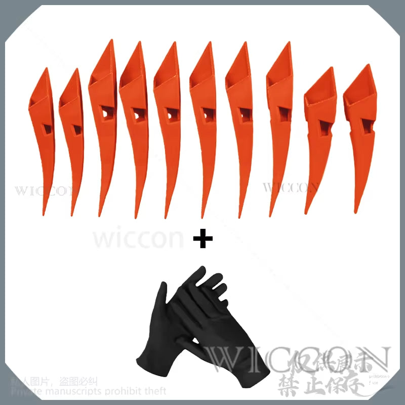 Cartoon Punk  4Color 3D Hook Claw Finger Cover