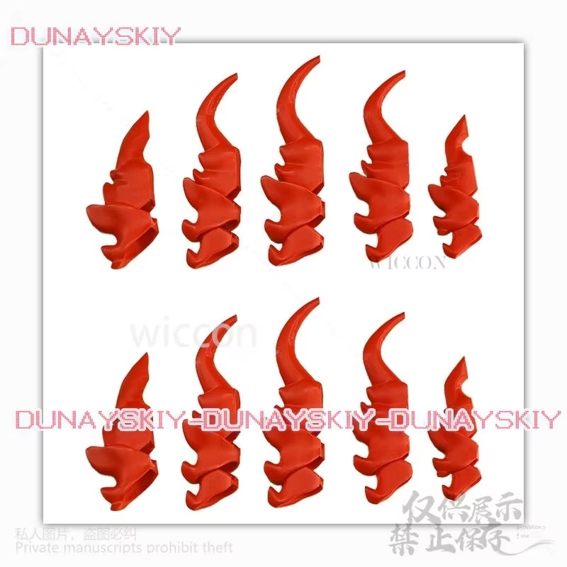 Animal Cosplay 4Color 3D Props Hook Claw