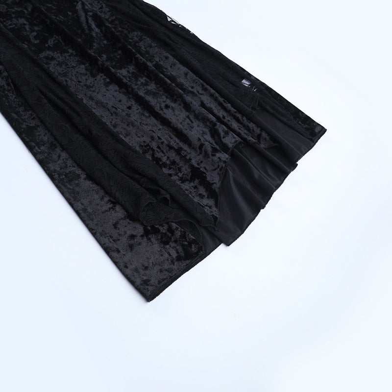 Dark-themed Vampire Chain Dress