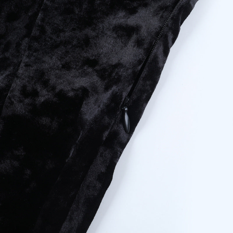 Dark-themed Vampire Chain Dress