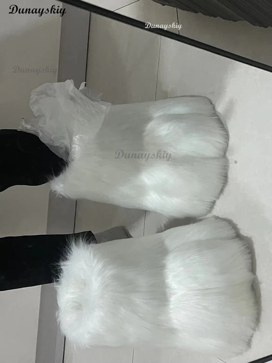 Cosplay Cat Boots Paw Shoes