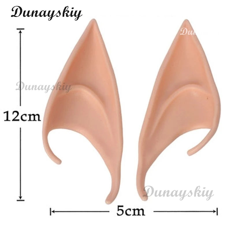 Anime Mushoku Sylphiette Cosplay Wig Tensei 2 Short Gray Hair Fitts Glasses Ears Heat-resistant Fiber Hair+Wig Cap Halloween