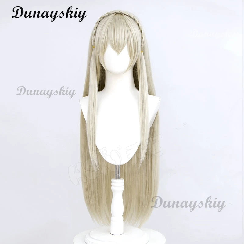 Anime Game Blue Archive Cosplay Kirihuji Nagisa White Dress Wing Women Girl Halloween Cosplay Costume Flower Headwear Halo Wig